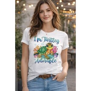 Gildan Graphic-tee Turtle design